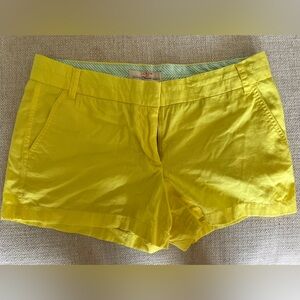 J. Crew Yellow Women's Shorts